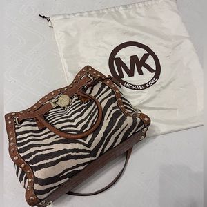 Michael Kors zebra print